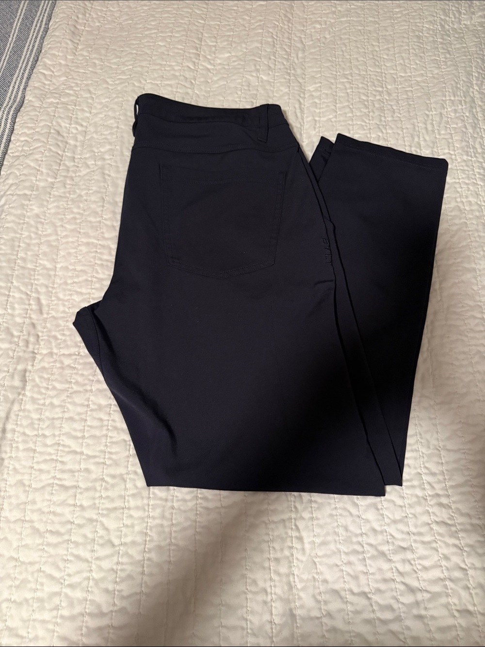BYLT Basics Navy Slim Chinos